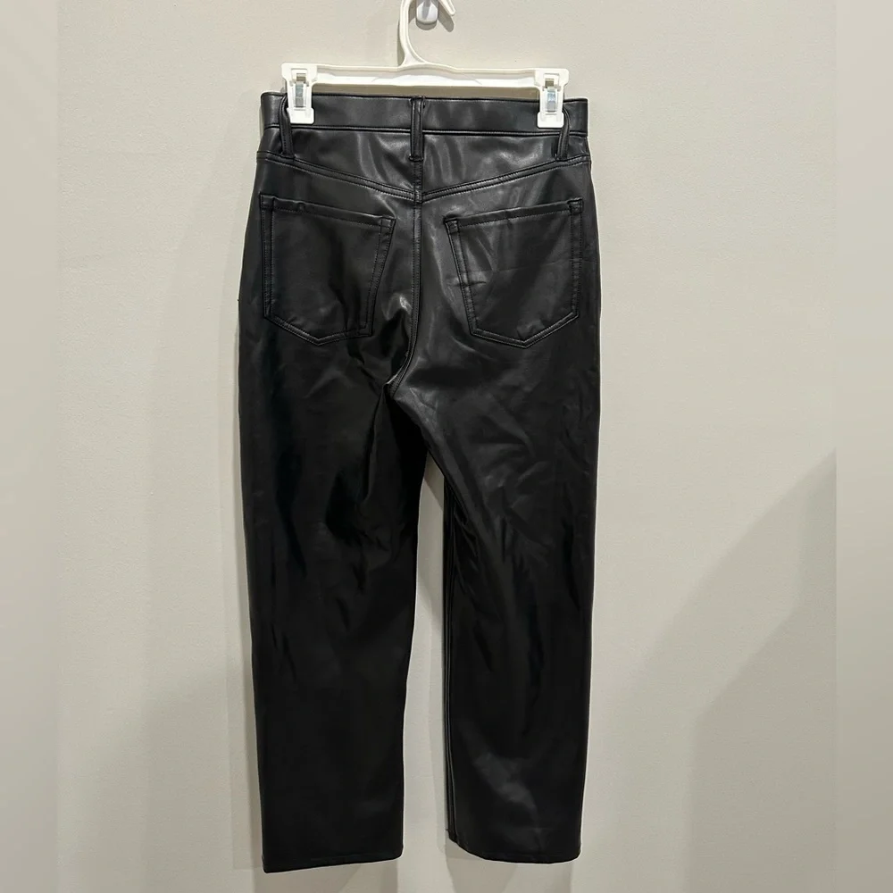 Abercrombie Leather Pants - Picture 4 of 4